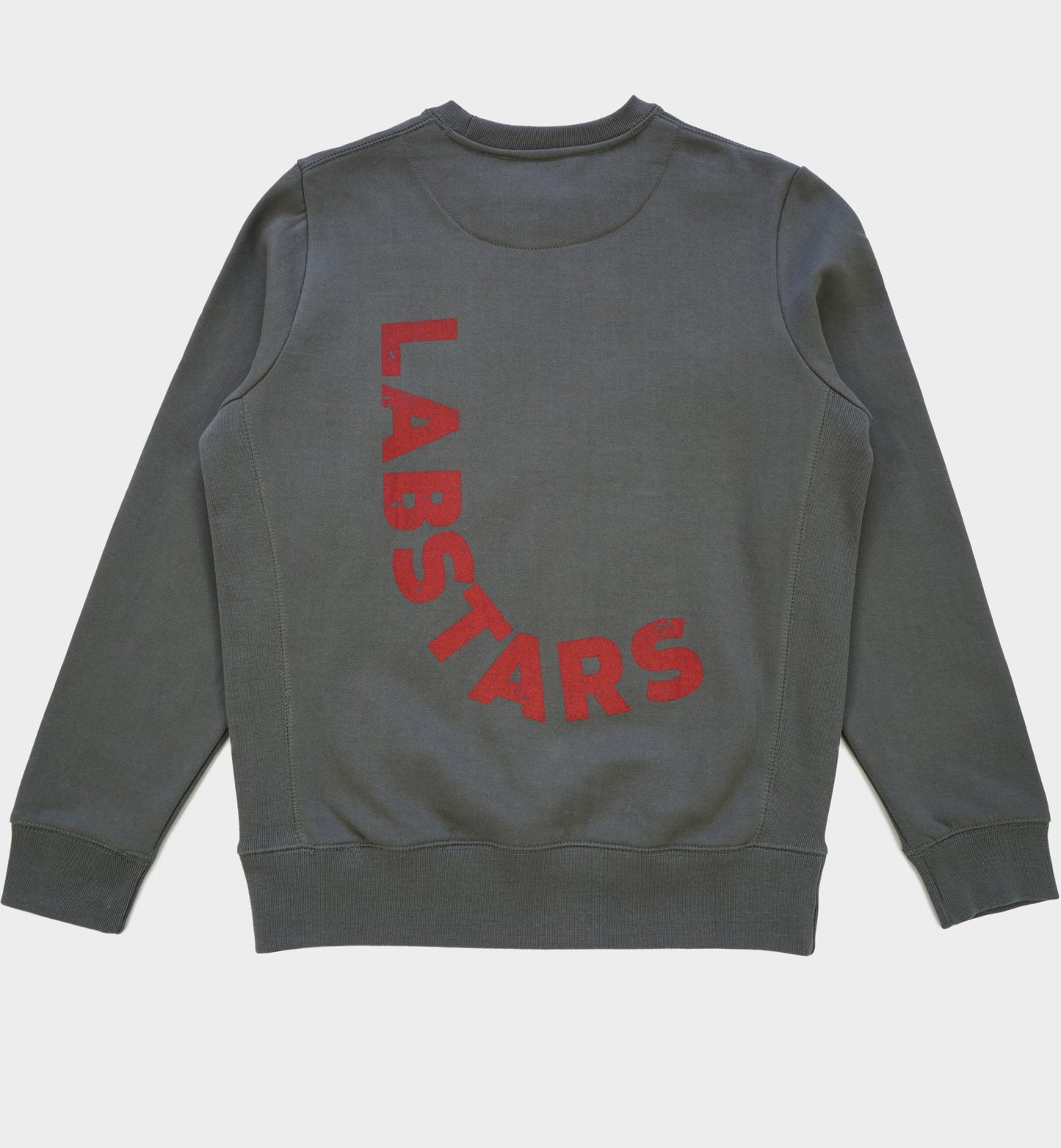 PATCHED EMBROIDERED CREWNECK