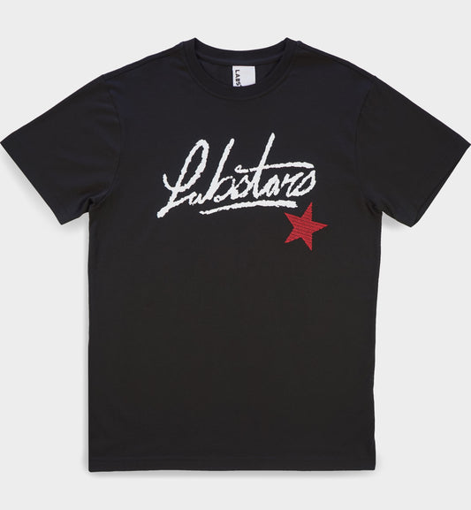 LABSTARS CURSIVE STITCH TEE